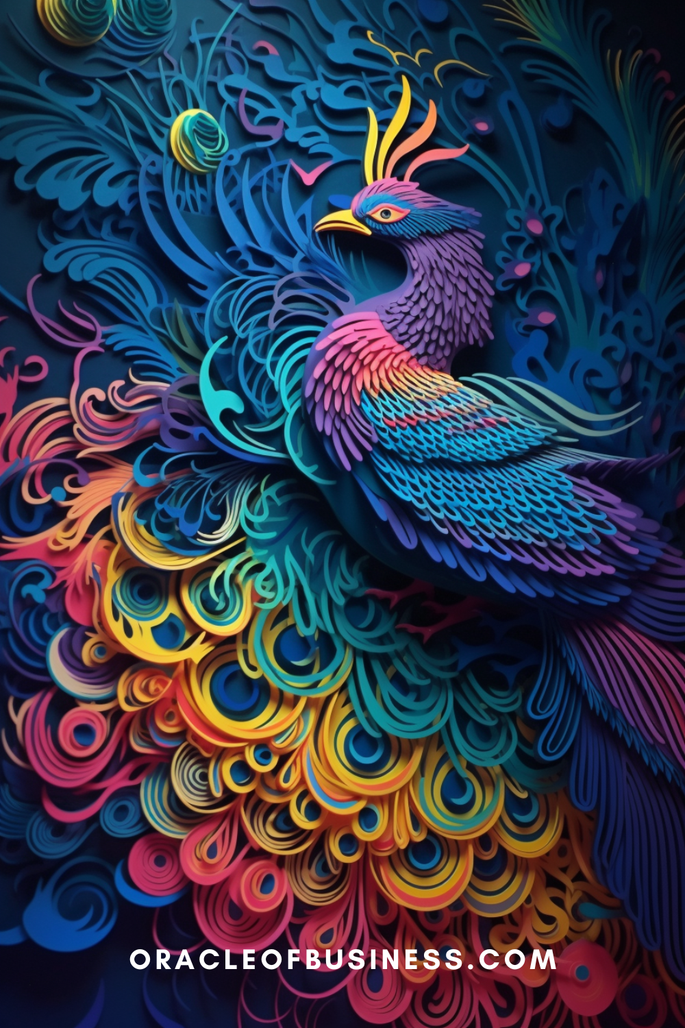 Oracle of Business: Business Advice for Small Business Owners A colorful peacock on a dark background. Oracle of Business: Business Advice for Small Business Owners A colorful peacock on a dark background.
