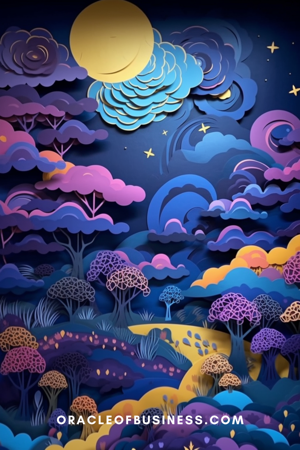 Oracle of Business: Business Advice for Small Business Owners An image of a night scene with trees and a moon. Oracle of Business: Business Advice for Small Business Owners An image of a night scene with trees and a moon.