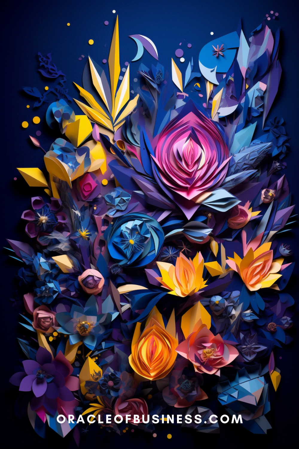 Oracle of Business: Business Advice for Small Business Owners A blue background with colorful flowers on it. Oracle of Business: Business Advice for Small Business Owners A blue background with colorful flowers on it.