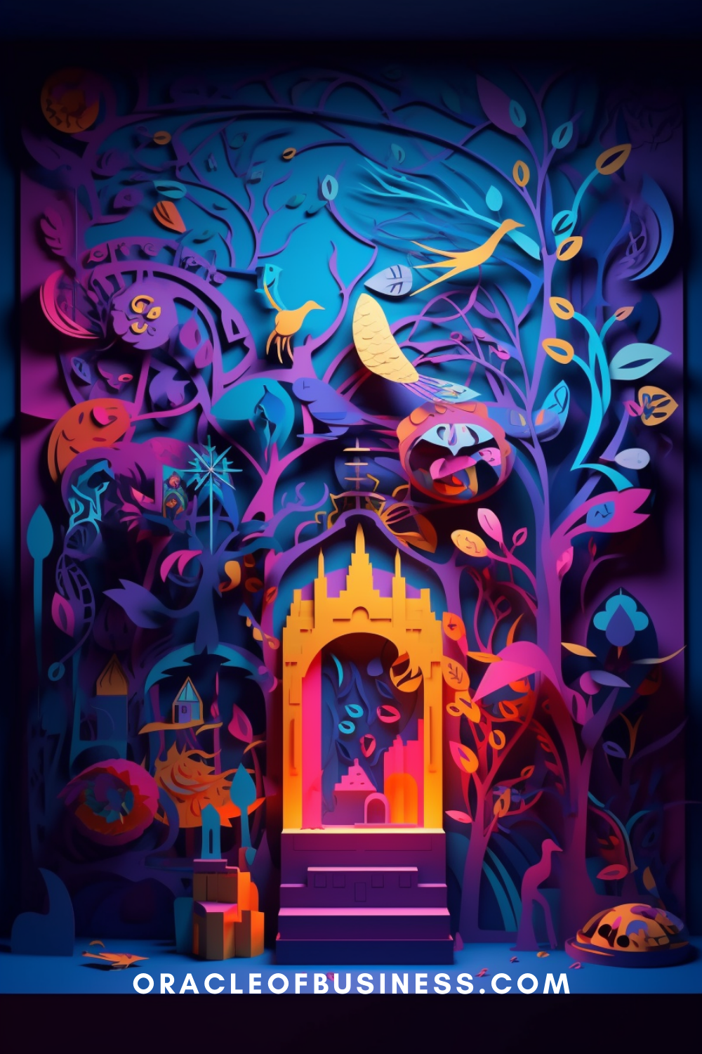 Oracle of Business: Business Advice for Small Business Owners An image of a paper cut out of an entrance to a forest. Oracle of Business: Business Advice for Small Business Owners An image of a paper cut out of an entrance to a forest.