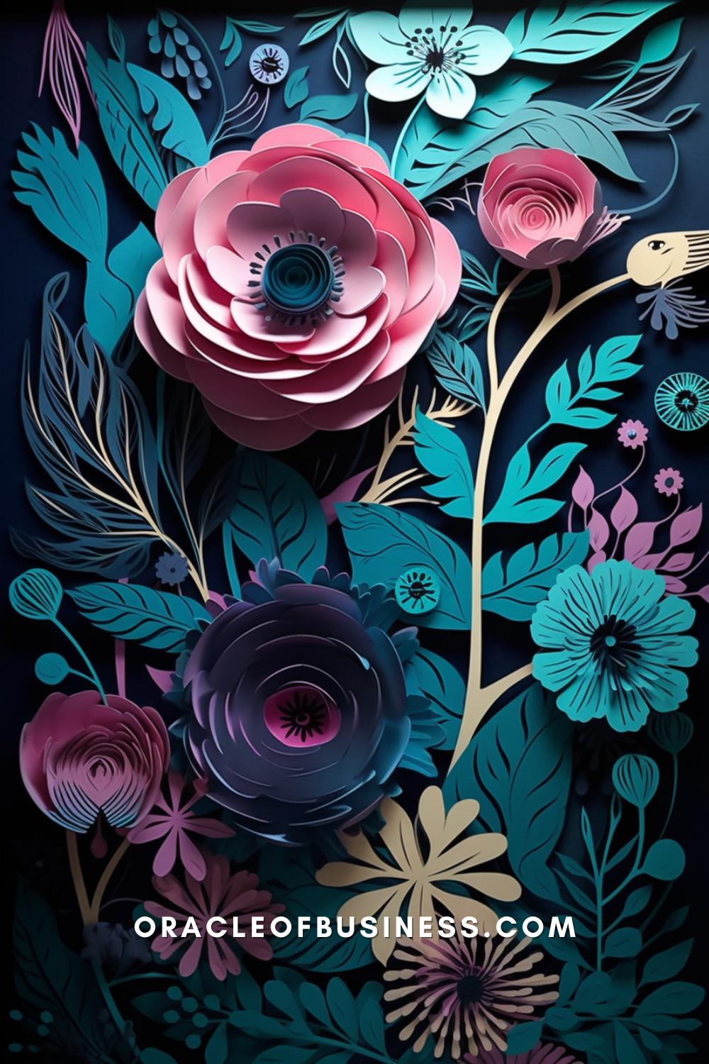 Oracle of Business: Business Advice for Small Business Owners A poster with flowers and butterflies on a dark background. Oracle of Business: Business Advice for Small Business Owners A poster with flowers and butterflies on a dark background.
