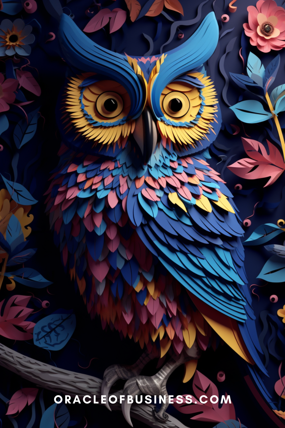 Oracle of Business: Business Advice for Small Business Owners A colorful owl sitting on a branch with flowers. Oracle of Business: Business Advice for Small Business Owners A colorful owl sitting on a branch with flowers.