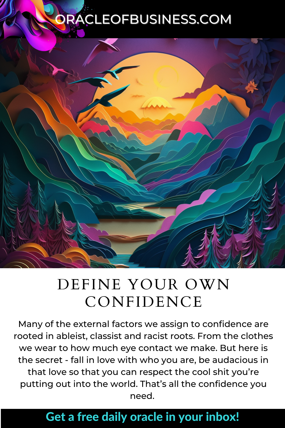 Oracle of Business: Business Advice for Small Business Owners Oracle of business – define your own confidence. Oracle of Business: Business Advice for Small Business Owners Oracle of business - define your own confidence.