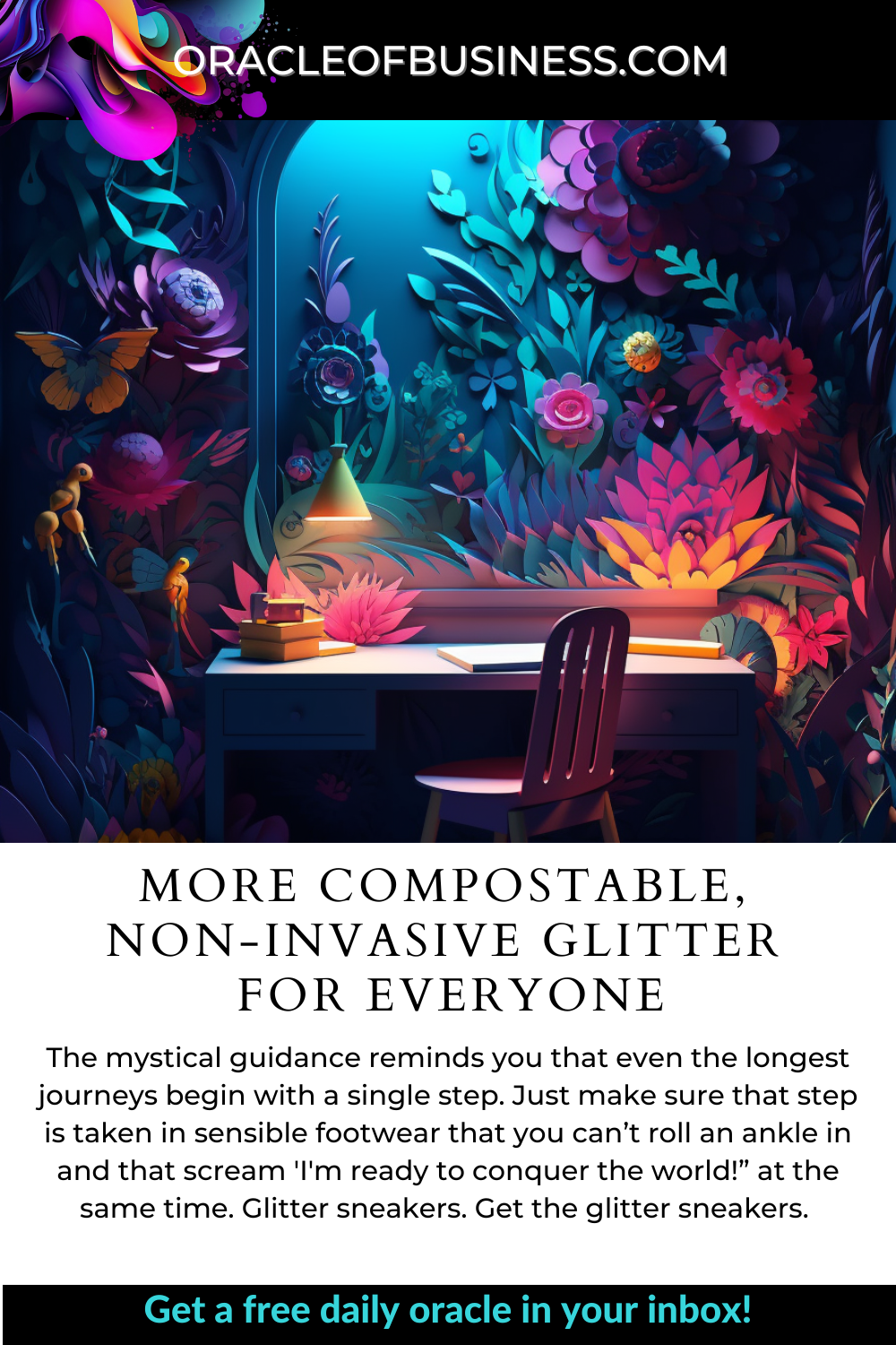 Oracle of Business: Business Advice for Small Business Owners Oracle of business more compostable non-invasive glitter. Oracle of Business: Business Advice for Small Business Owners Oracle of business more compostable non-invasive glitter.