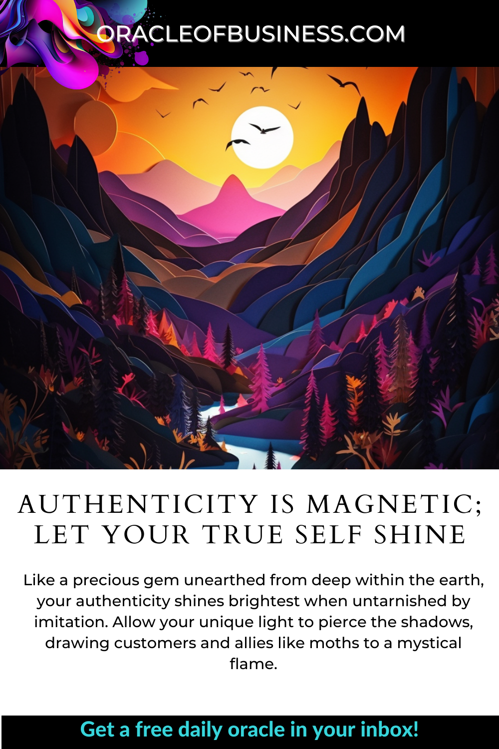 Authenticity is magnetic; let your true self shine Authenticity is magnetic let your true shine.