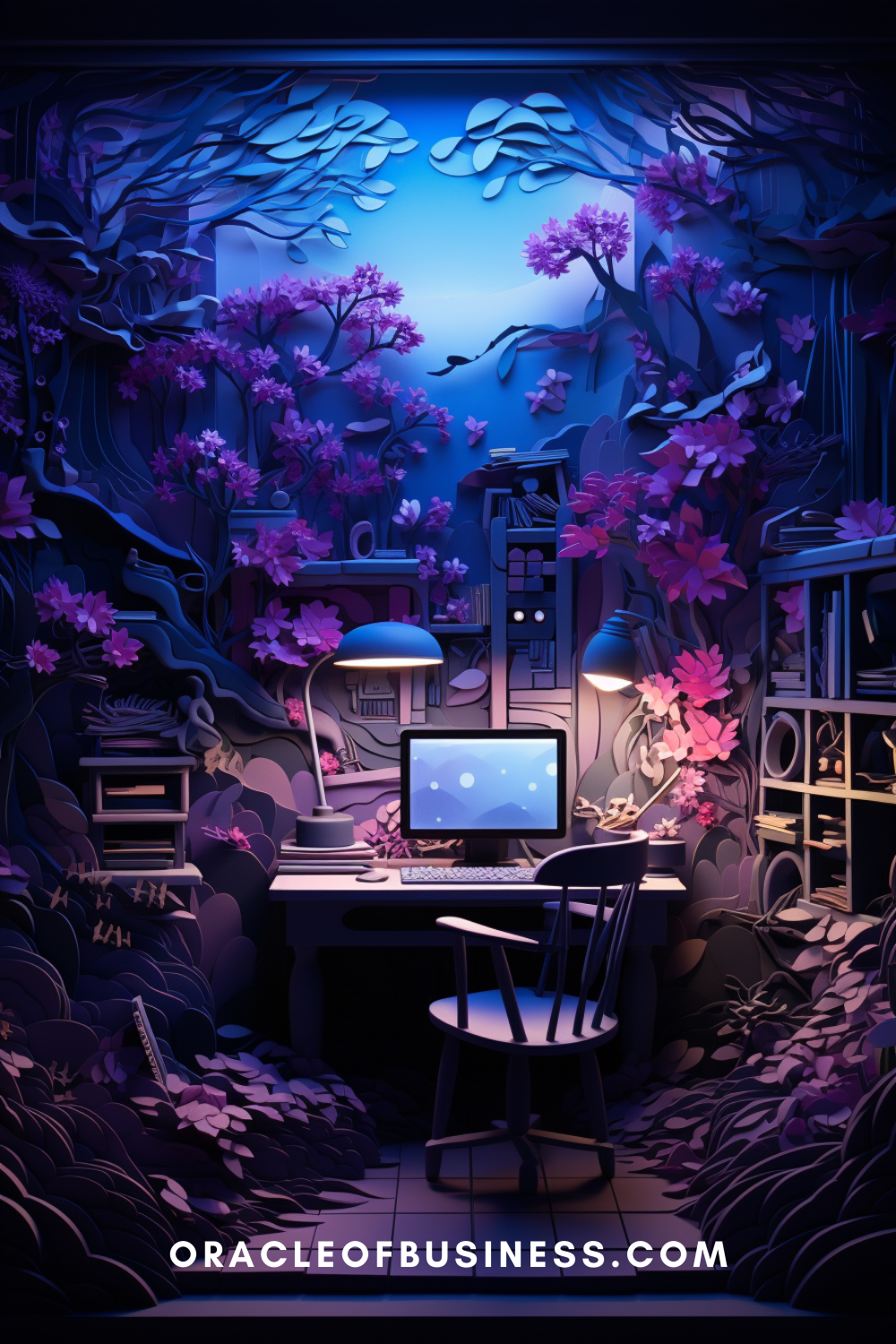 Oracle of Business: Business Advice for Small Business Owners An image of a computer desk in a dark forest. Oracle of Business: Business Advice for Small Business Owners An image of a computer desk in a dark forest.