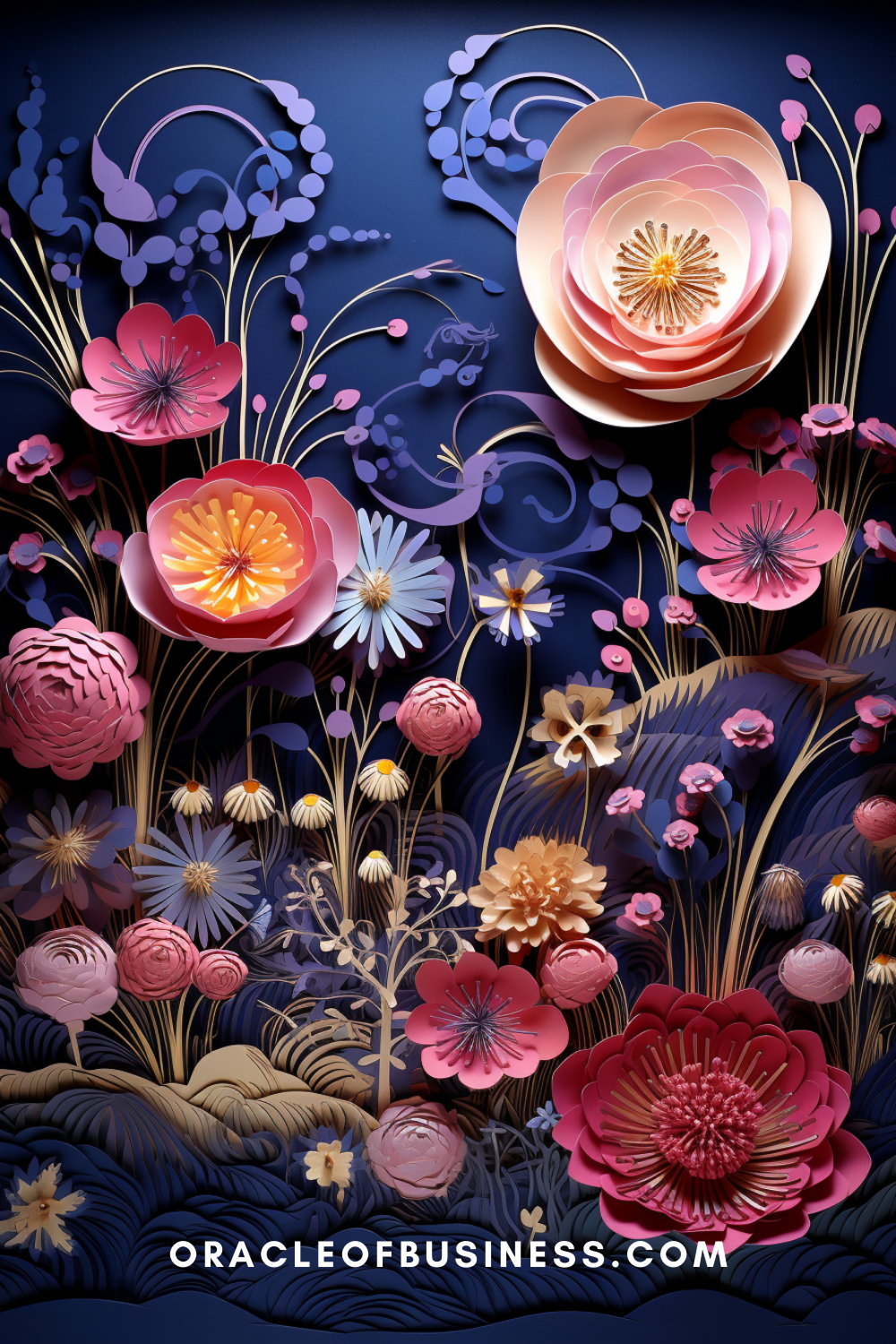 Oracle of Business: Business Advice for Small Business Owners Paper flowers with the words oracle business. Oracle of Business: Business Advice for Small Business Owners Paper flowers with the words oracle business.