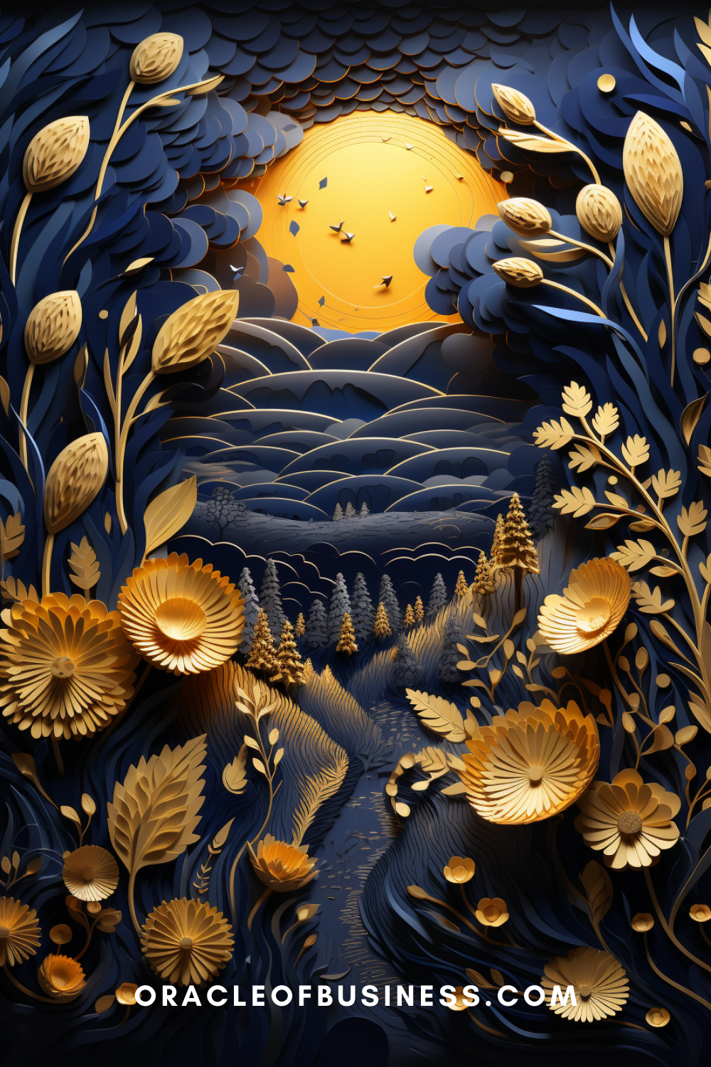 Oracle of Business: Business Advice for Small Business Owners Oracle business paper cut art. Oracle of Business: Business Advice for Small Business Owners Oracle business paper cut art.