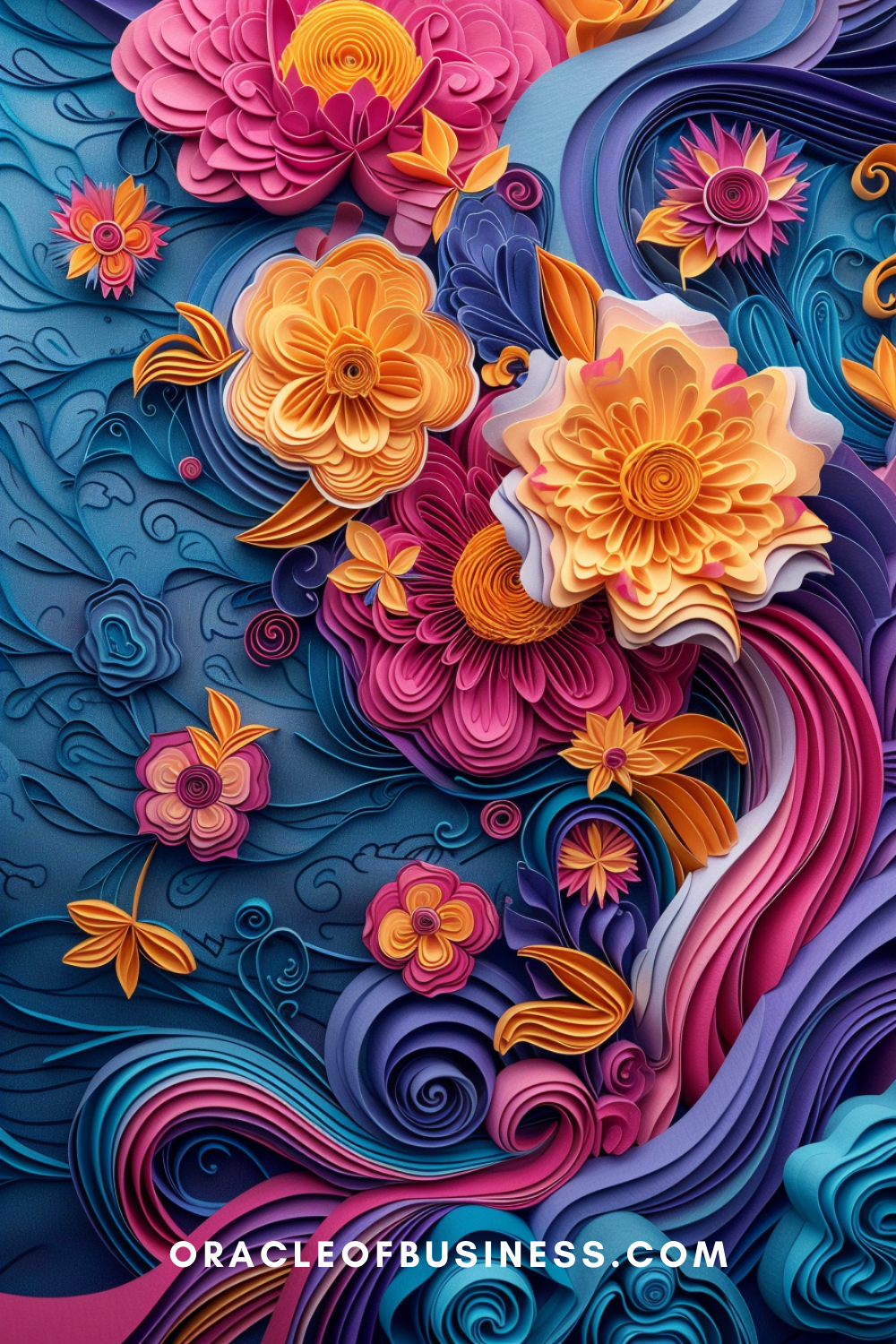 Oracle of Business: Business Advice for Small Business Owners A colorful paper flowers and swirls. Oracle of Business: Business Advice for Small Business Owners A colorful paper flowers and swirls.