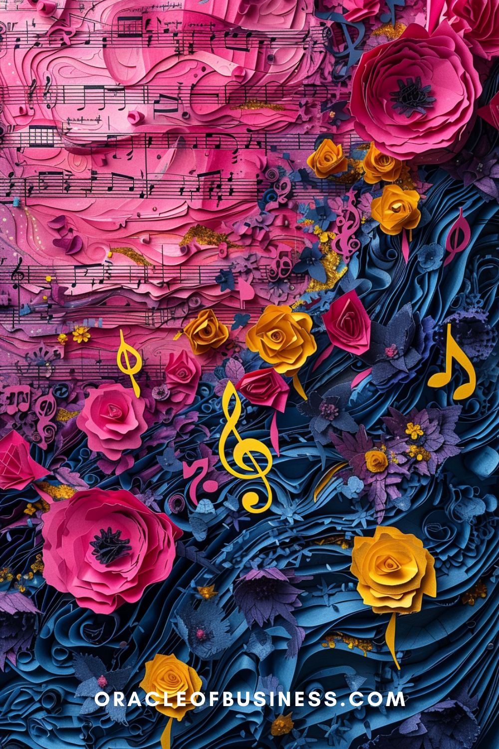 Oracle of Business: Business Advice for Small Business Owners A colorful paper cut out of flowers and music notes. Oracle of Business: Business Advice for Small Business Owners A colorful paper cut out of flowers and music notes.