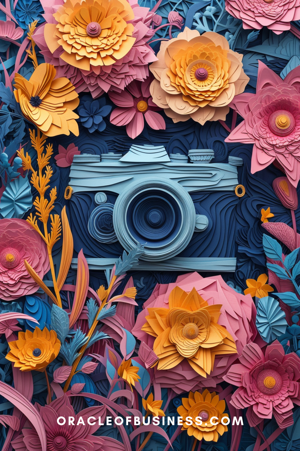 Oracle of Business: Business Advice for Small Business Owners A paper cut out of a camera surrounded by flowers. Oracle of Business: Business Advice for Small Business Owners A paper cut out of a camera surrounded by flowers.